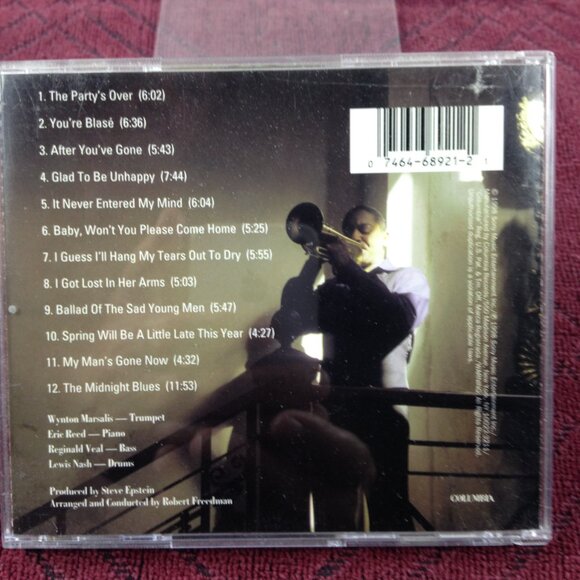 Wynton Marsalis - The Midnight Blues Volume 5 - 1998 - CD - Used - Picture 2 of 3